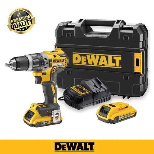 -Taladro Profesional Dewalt Percutor-Atornillador  21v, 2 Baterías
